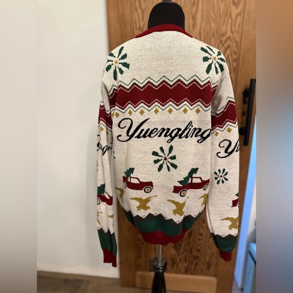 Shinesty limited edition Yuengling Christmas sweater size medium - Picture 3 of 4